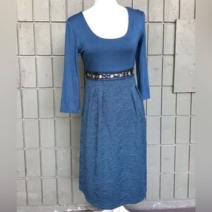 NWT Maternal America Maternal Blue Dress-Size M